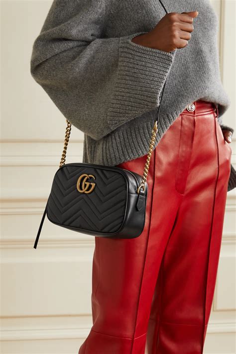 gucci nylon shoulder bag|gucci marmont small shoulder bag.